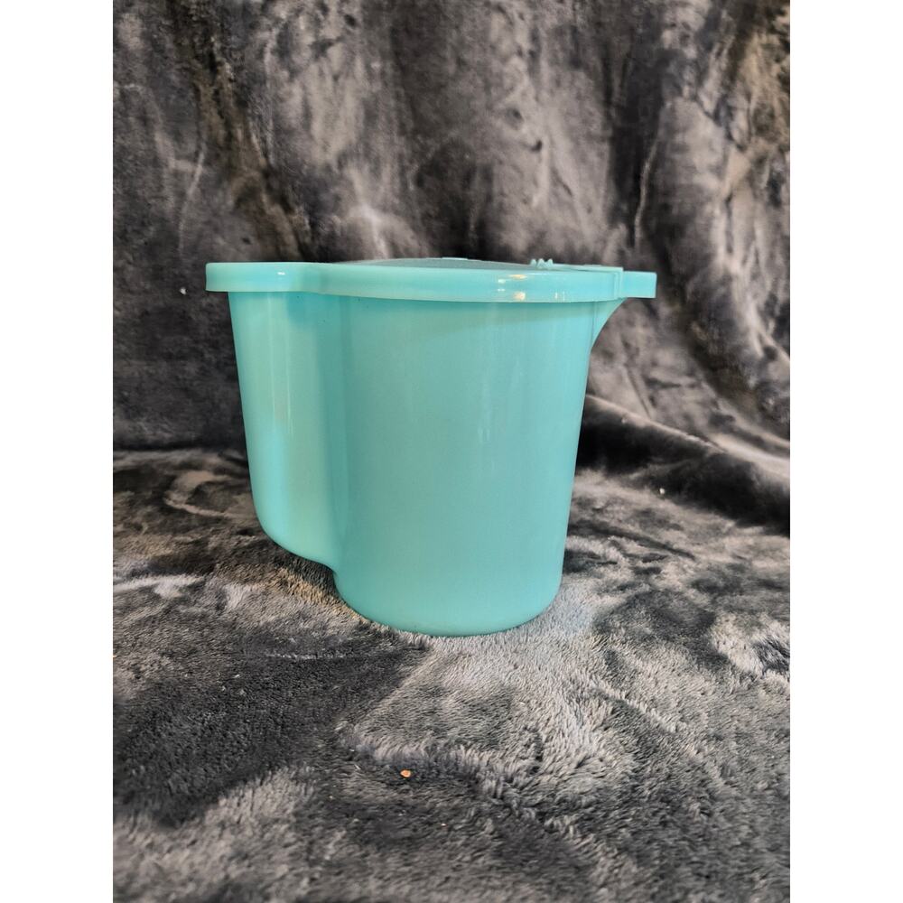 Vintage 1954 Large Blue Tupperware Creamer / Milk Pitcher 131-1